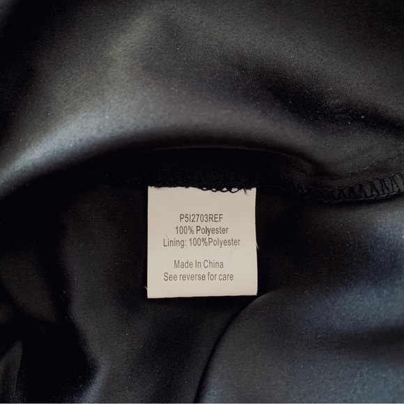 PARKER CONNER BLACK SLEEVELESS SHEATH DRESS BLACK EVENING DRESS - Picture 7 of 16